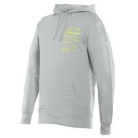 Dainese PADDOCK HOODIE pánská mikina šedá vel.XS